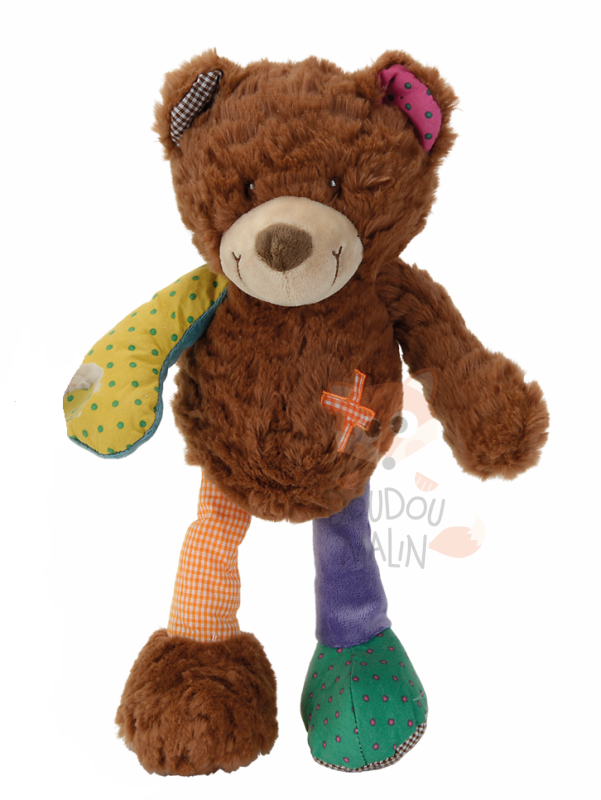  plush bear brown multicolor 30 cm 